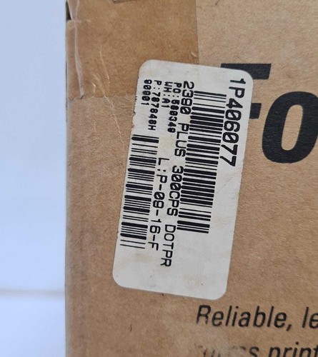 NEW - LEXMARK FORMS PRINTER 2390 PLUS 300CPS DOTPR DOT MATRIX SP 110V - 第 6/9 張圖片