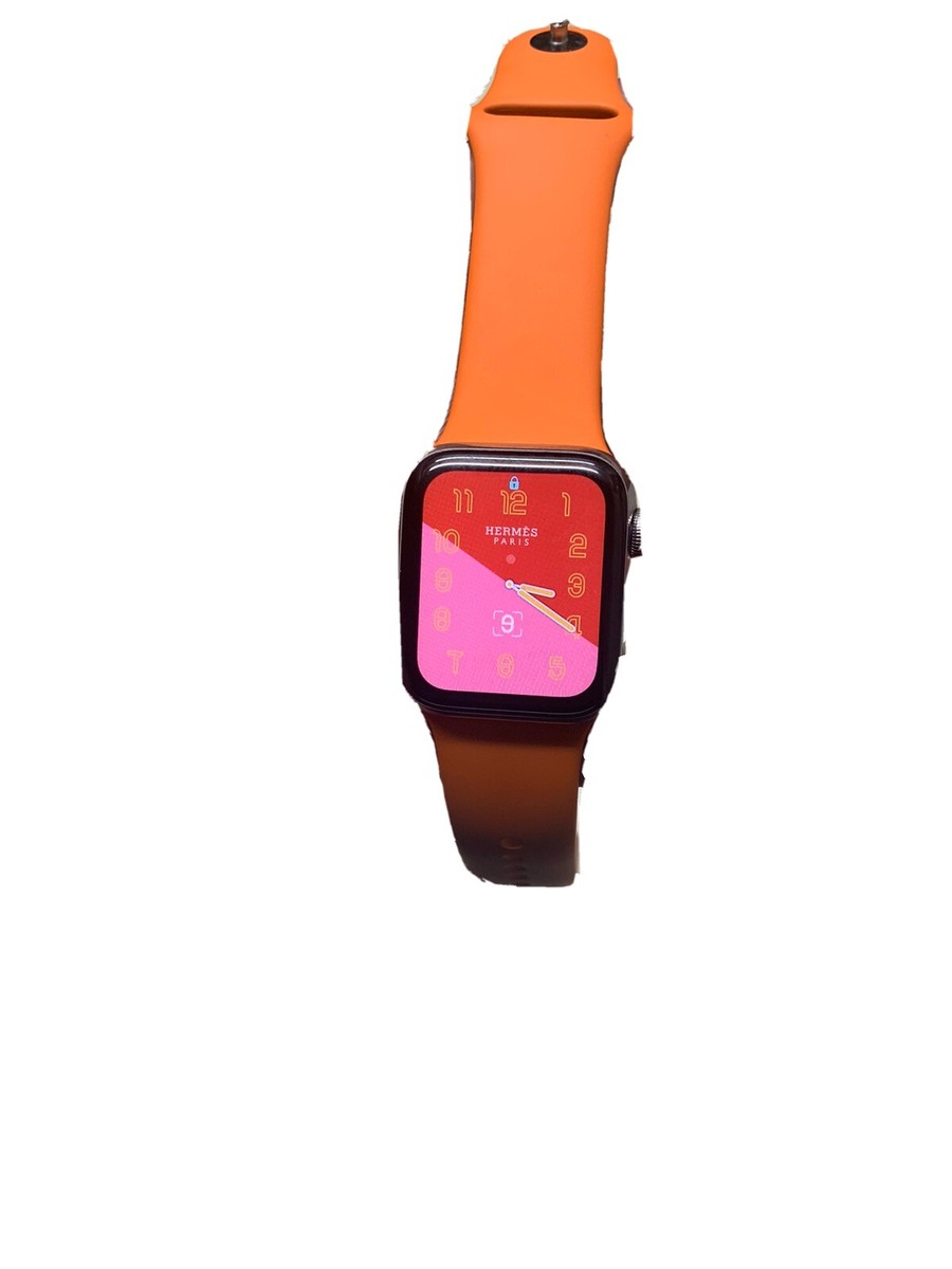 1404 Apple Watch エルメス オレンジ ラバー HERMES - 時計 1404 Apple Watch エルメス オレンジ ラバー HERMES - 時計