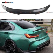 Real Carbon Fiber Psm Highkick Trunk Spoiler Wing For 19-26 Bmw G20 330i G80 M3