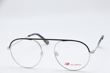 NEW NEW BALANCE NB 408903 BLACK SILVER GREY AUTHENTIC EYEGLASSES 51-20
