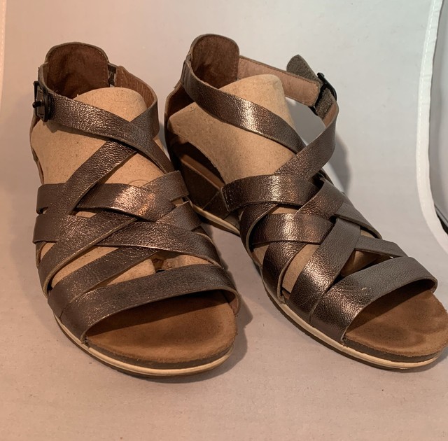 dansko pewter sandals