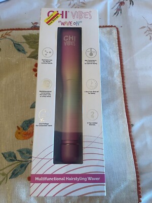CHI VIBES Multifunctional Hairstyling Waver and Curling Iron