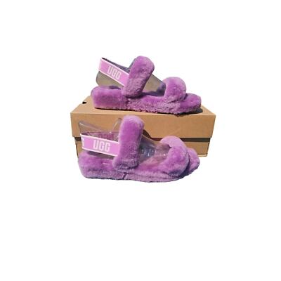 Oh Yeah Purple Ugg Slides UGG Women's Purple Oh Yeah Slide
