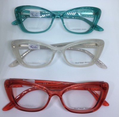 MAX & Co. 188 Butterfly Women's Eyeglasses White Red Green Eyeglasses