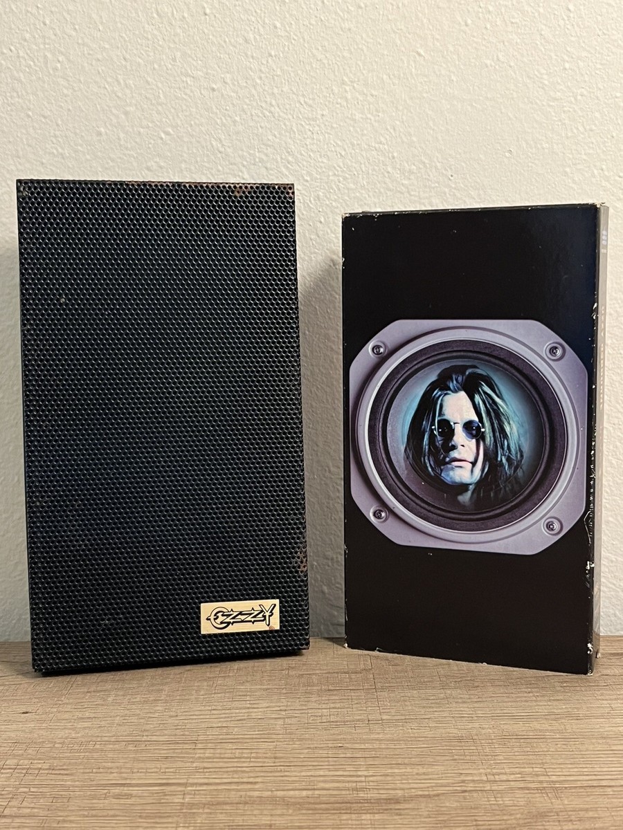 1993 Ozzy Osbourne Live & Loud VHS Video Metal Speaker Style Cover 