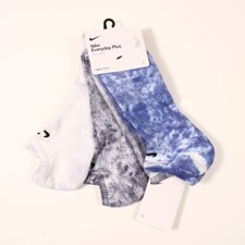 Nike 3 Pack Everyday Plus Cushioned No-Show Socks Size MEN 12-15