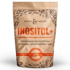 Inositol + polvo 200 g - mioinositol + maca orgánica (rojo) - con cuchara medidora - vegano