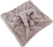 SL Home Fashions Plush So Dreamy Elephant Lovey Pink Security Blanket Pink 14