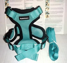 Rabbitgoo No Pull Cat Harness with Leash Reflective Trim Adjustable Size XS