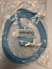 Cisco Compatible 72-3383-01 Rollover Console Cable DB9 Female To RJ45 6 FT NEW