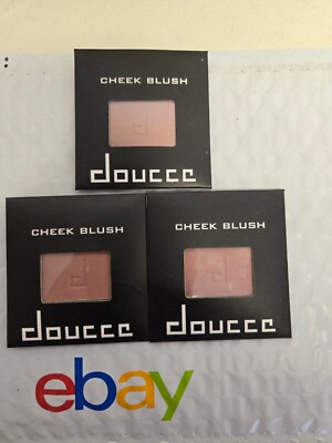3 Doucce in Cheek Blush in RSVP (61) 3.4g each lot of 3 RARE hard to find