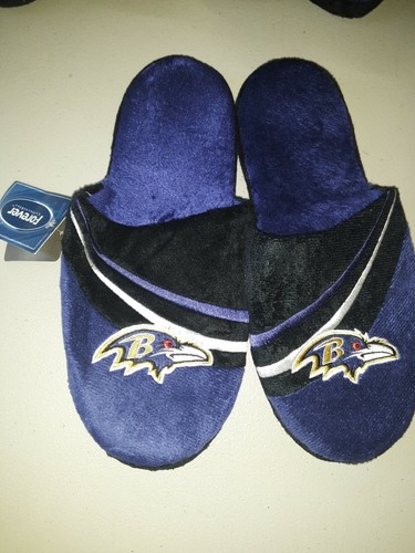 men's baltimore ravens slippers