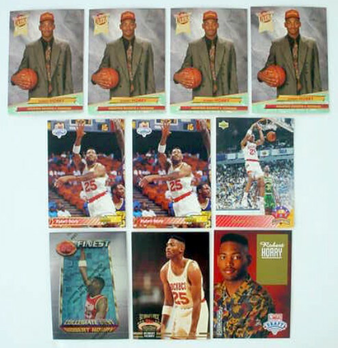 Robert Horry 1992-93 Ultra 195 Skybox Draft DP11 Stadium RC Rookie 10 Card Lot