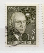 Austria 1960s Early Issue Fine Used 1.50S. NW-262390