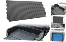 Rubber Bed Mat Liner for Ranger XP 1000, TPE Rear Cargo Bed Mat All Weather