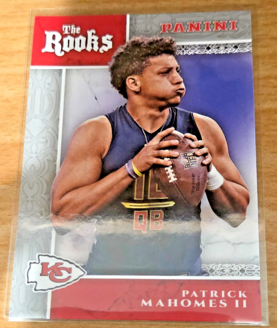 Patrick Mahomes II 2017 Panini The Rooks # RO-PM