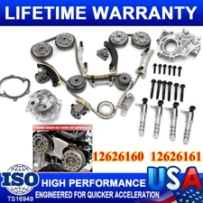 Timing Chain Kit & VVT Gears for Cadillac Buick Enclave Chevy Traverse GMC 3.6L