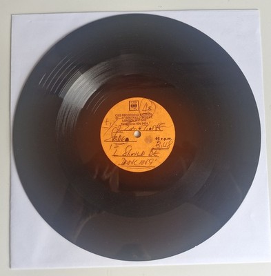 THE CLASH (& The Emotions) ''London Calling'' 2 x sided 7'' cut on 10'' ACETATE 1979