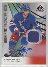 2019 Upper Deck SP Game Used Authentic Rookies Red Jersey Libor Hajek Auto 0nr3