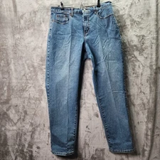 Venezia Classic V Jeans Women's Size 16 Average Medium Wash Denim Straight Leg