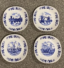 Vintage J.H. Weatherby “London Pride” blue-and-white dishes. Great Condition 