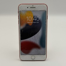 Unlocked Apple iPhone 7 Plus A1784 128GB PRODUCT RED - Cracked