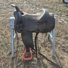 Western Saddle Vintage Well Used, Lasting Well. Great Training Working Saddle