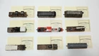 Lot of 9x Bachmann Hawthorne Village Civil War Armored Train Collection HO Scale