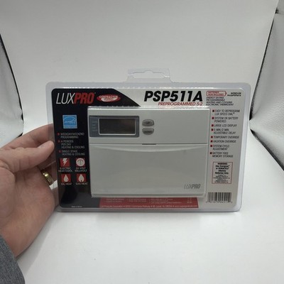 Lux Pro PSP511A Thermostat 5-2 Contractor Grade Brand New In Package
