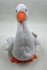 Ty Beanie Babies Gracie The Swan - White