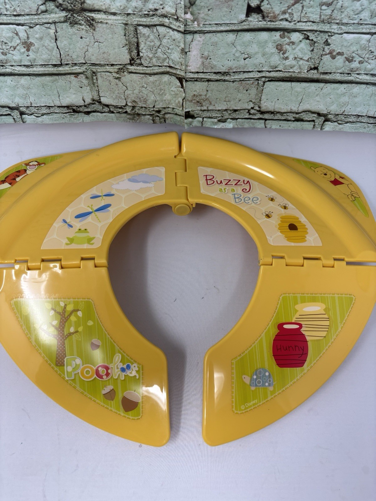 Disney Winnie The Pooh Travel Potty Portable Foldable Kids Toilet Seat Cover