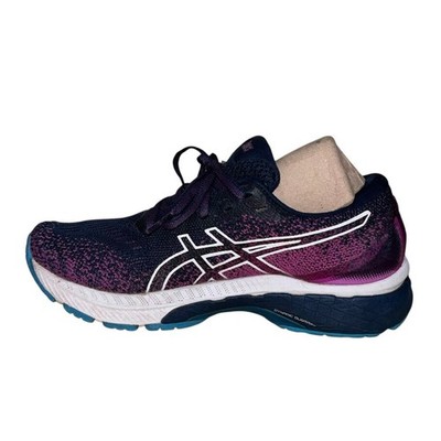 ASICS GT-2000 9 Running Shoes Womens 6.5 Navy Pink Mesh Athletic Sneakers Sport