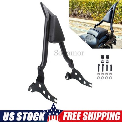 For Harley Softail Breakout FXSB 2013-23 Detachable Passenger Backrest Sissy Bar