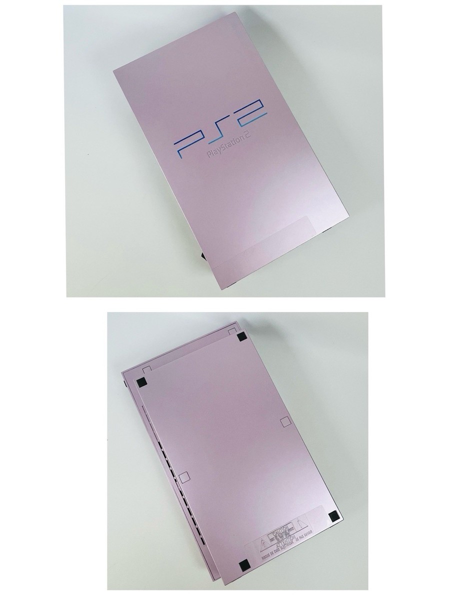 Ultra Rare Sony PS2 Sakura Pink SCPH-50000 SA Console Set Boxed