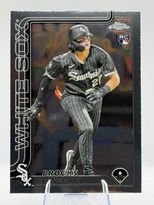 2025 Topps Chrome Brooks Baldwin Rookie #3 Chicago White Sox RC
