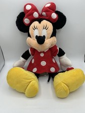 Disney Parks Walt Disney World Minnie Mouse 18  Plush Vintage NWT