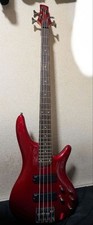 Ibanez Sound gear series SR300 Red Electric Bass Guitar Used From Japan