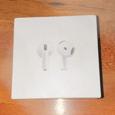 Apple AirPods 4 White In-Ear Bluetooth Wireless Earbuds ANC MXP63LL/A