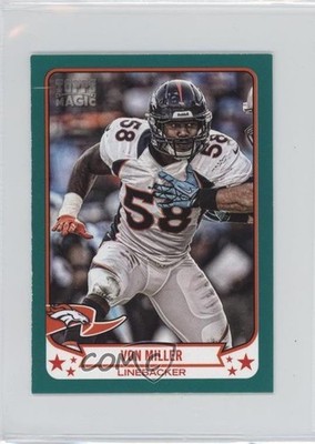 2013 Topps Magic Mini Green Von Miller #316 7mg