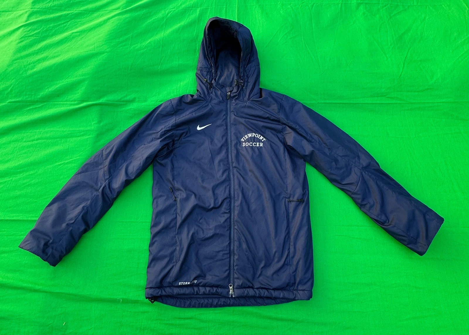Nike Storm-Fit VIEWPOINT SOCCER Men's Hooded Full Zip Jacket Size S.