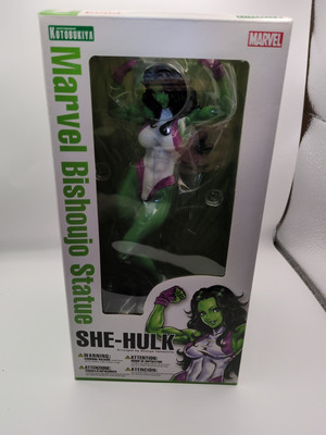 Marvel KOTOBUKIYA Bishoujo SHE-HULK -  New in Factory Sealed Box  Authentic.