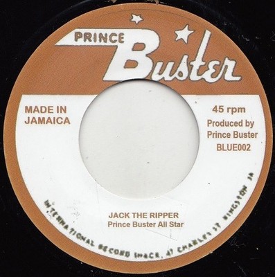 Prince Buster   Jack The Ripper / Beat Street Jump NEW 7'' SKA ROCKSTEADY