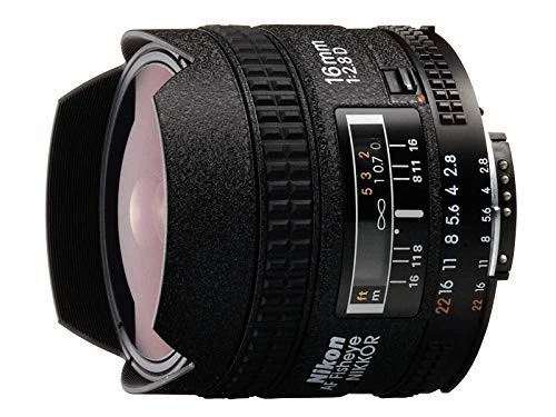 Nikon Fisheye-NIKKOR 16mm Focal f/2.8 Camera Lenses for sale | eBay