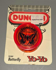 1994 Duncan Butterfly Yo-Yo 3058NP Orange Vintage Sealed Made In USA