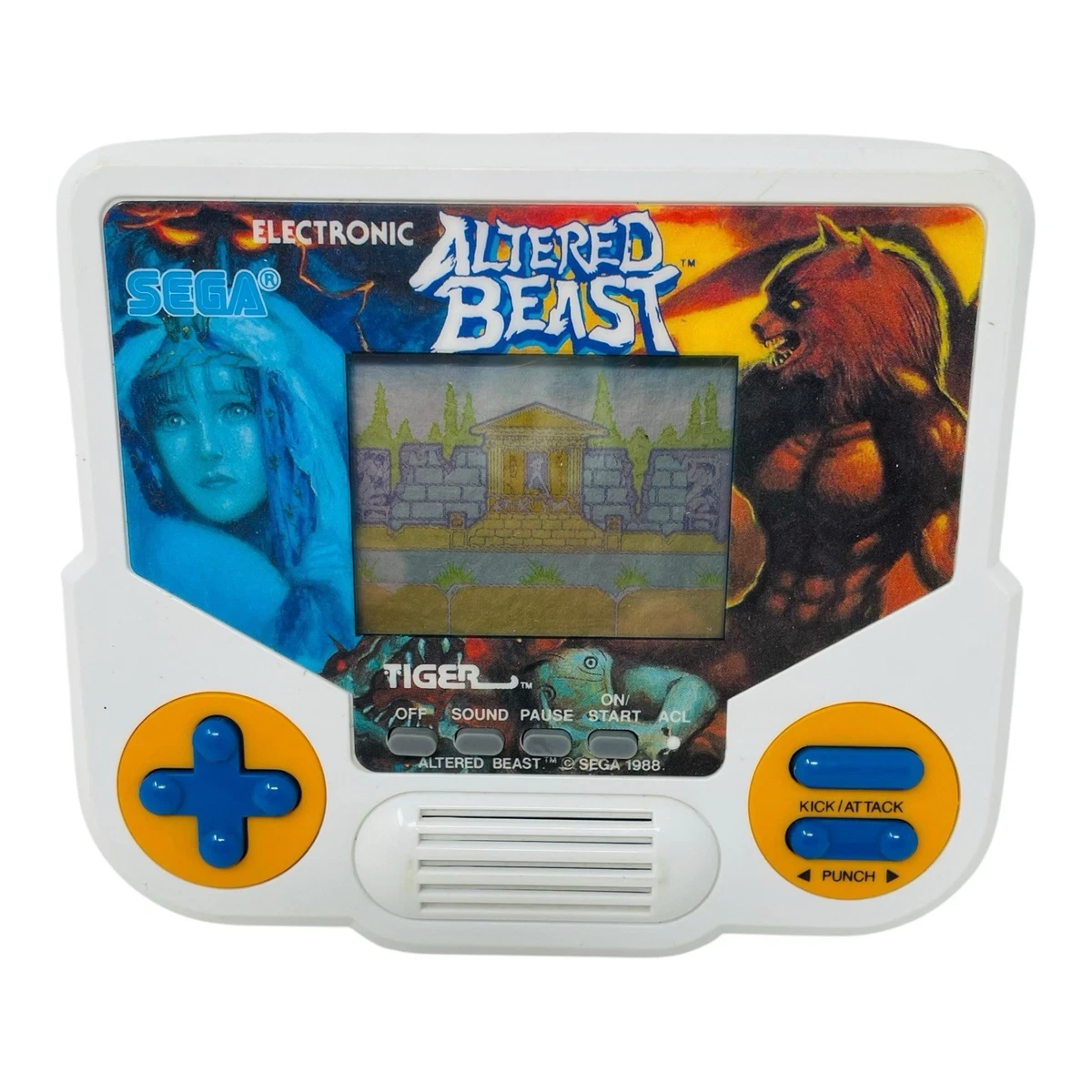 Console Portable EPOCH Game Pocket Computer Jeu GAUNTLET Tiger LCD 1988 Testée