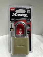Master Lock 875DLF Set Your Own Combination Padlock 1 1/2" #6 Weather Resistant