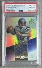 2004 Upper Deck Reflections Tom Brady Pro Cuts Gold Game Used Jersey Patch PSA 8