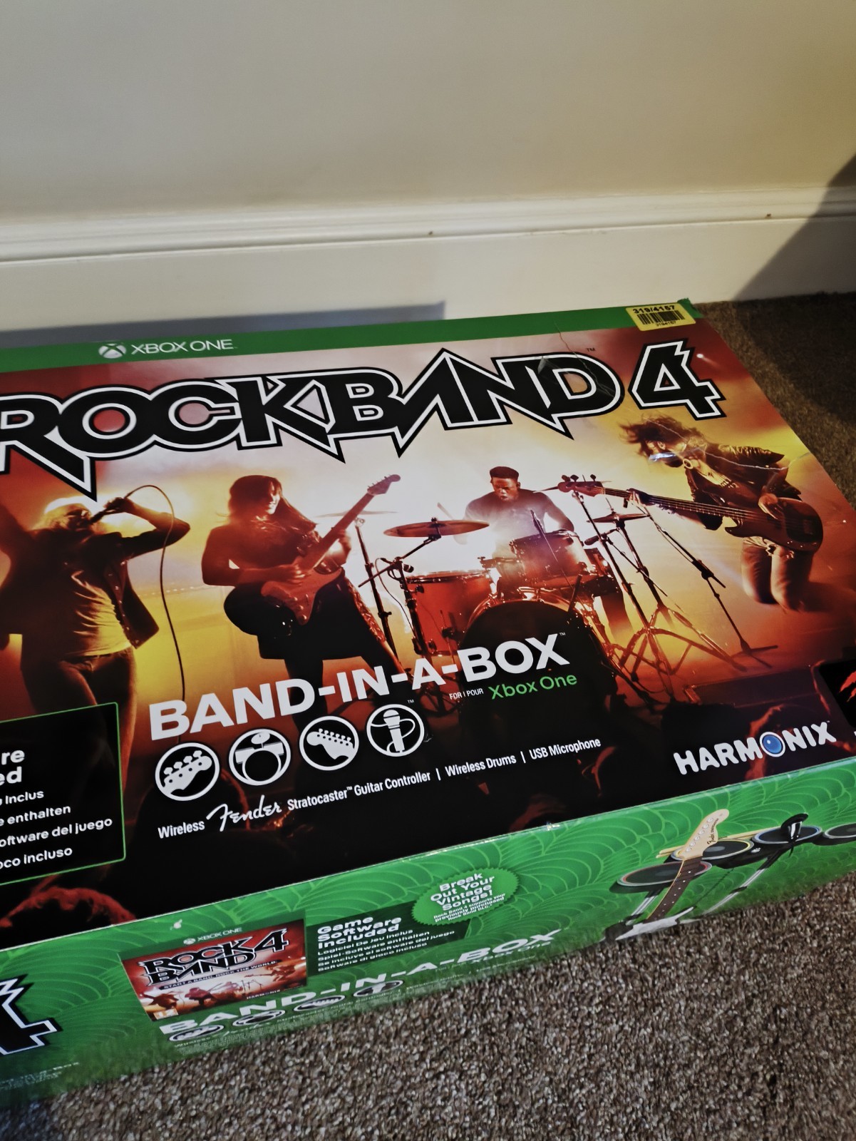 Rock Band 4 Band NUOVI MAI USATI in scatola + gioco Microsoft Xbox One Series S X foto 2