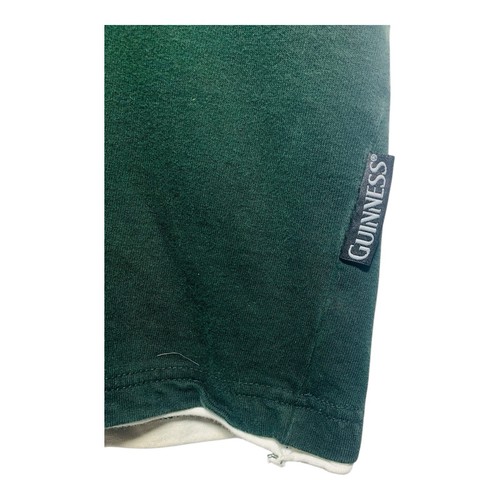 Camisa Polo Rugby Oficial Para Hombre Guinness Rayas Bordadas Manga Corta Talla Med - Imagen 7 de 12