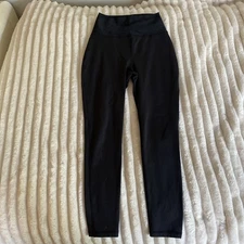 Five The Label Women’s Black Leggings Ribbed Waistband (MA)